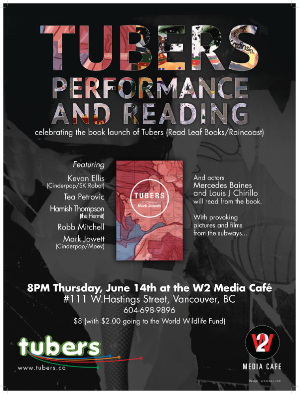 Tubers Poster Event W2 Cafe